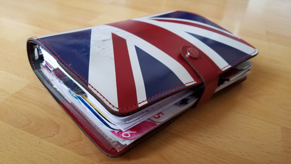 Special Edition von Filofax, der Union Jack.