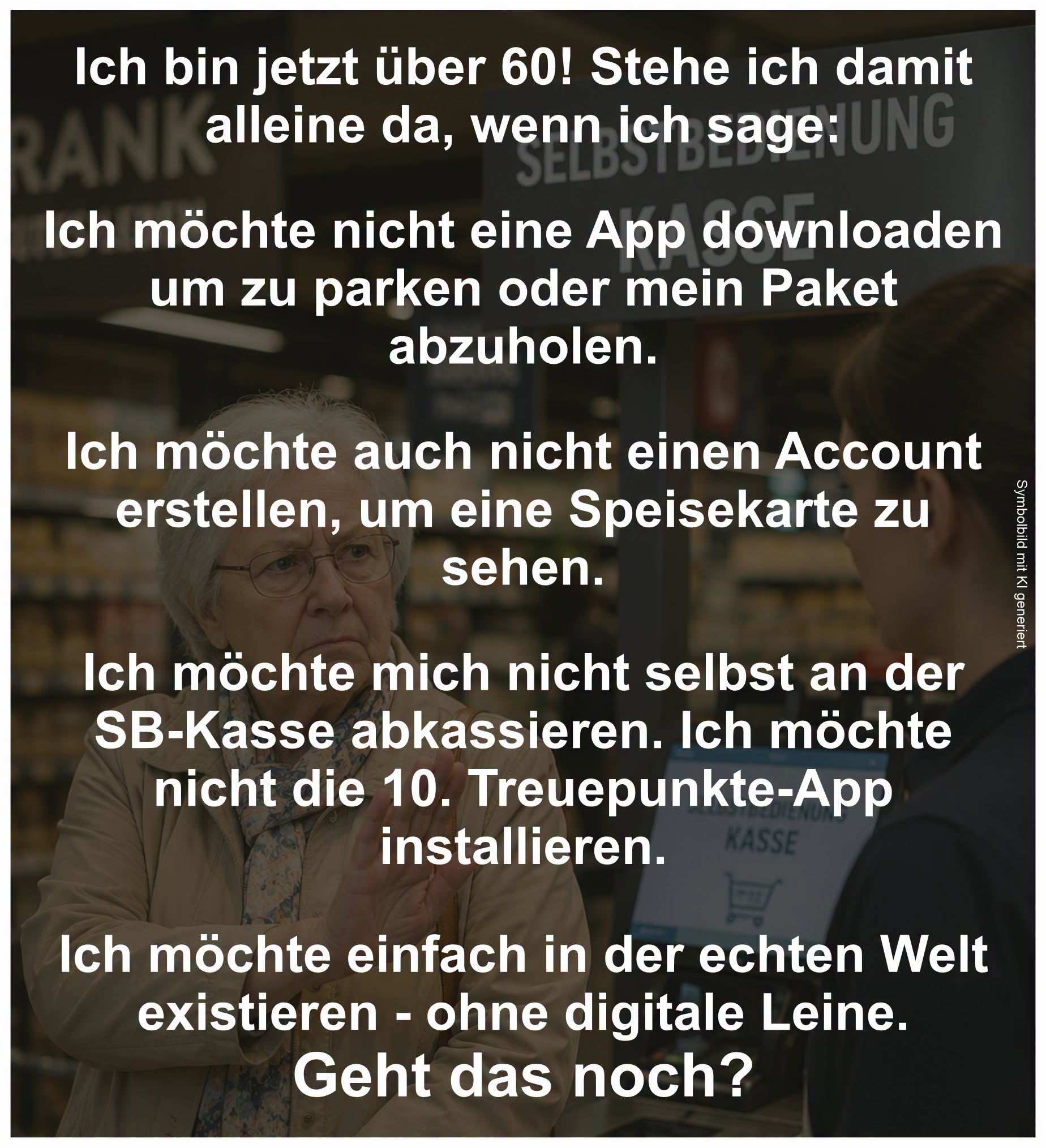 Ein Text, der zeigt wie weit es mit der Digitalierung bereits ist